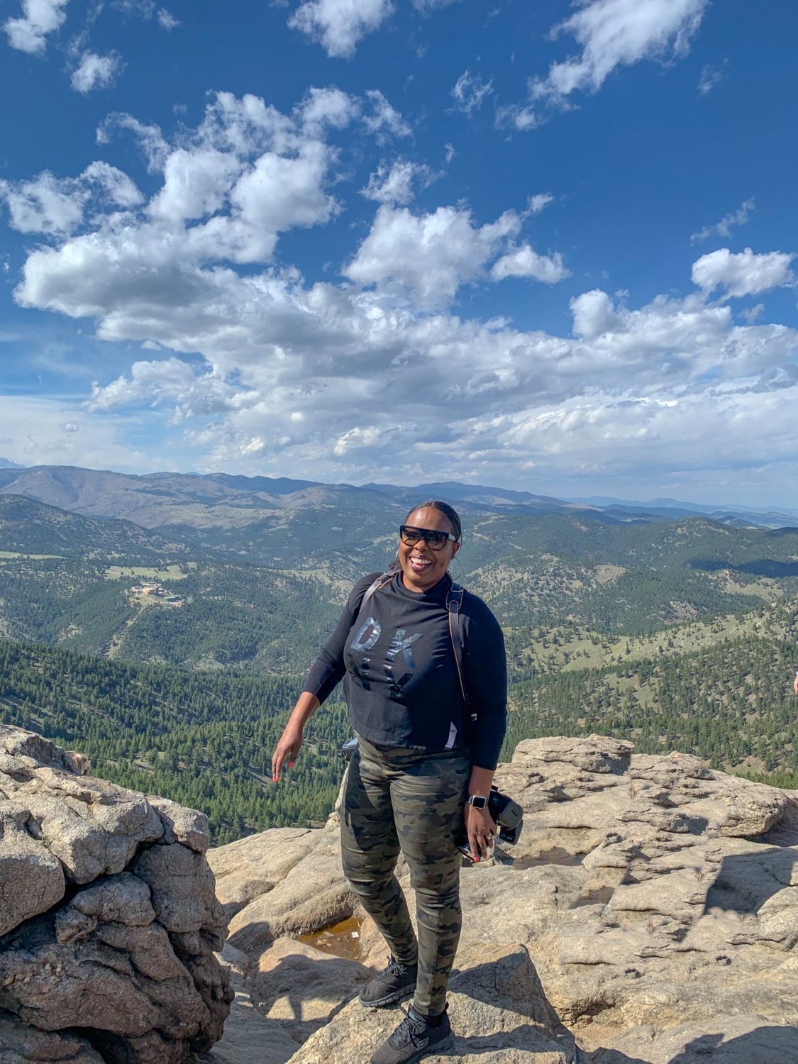 Colorado photographer at Flagstaff Mountain in Boulder