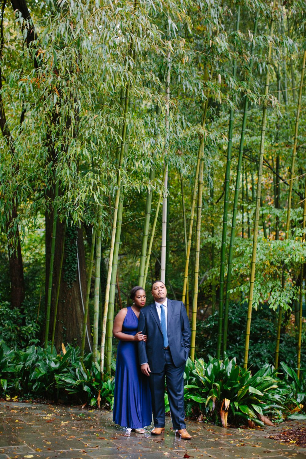 Atlanta engagement sessions at the Cator Woolford garden.