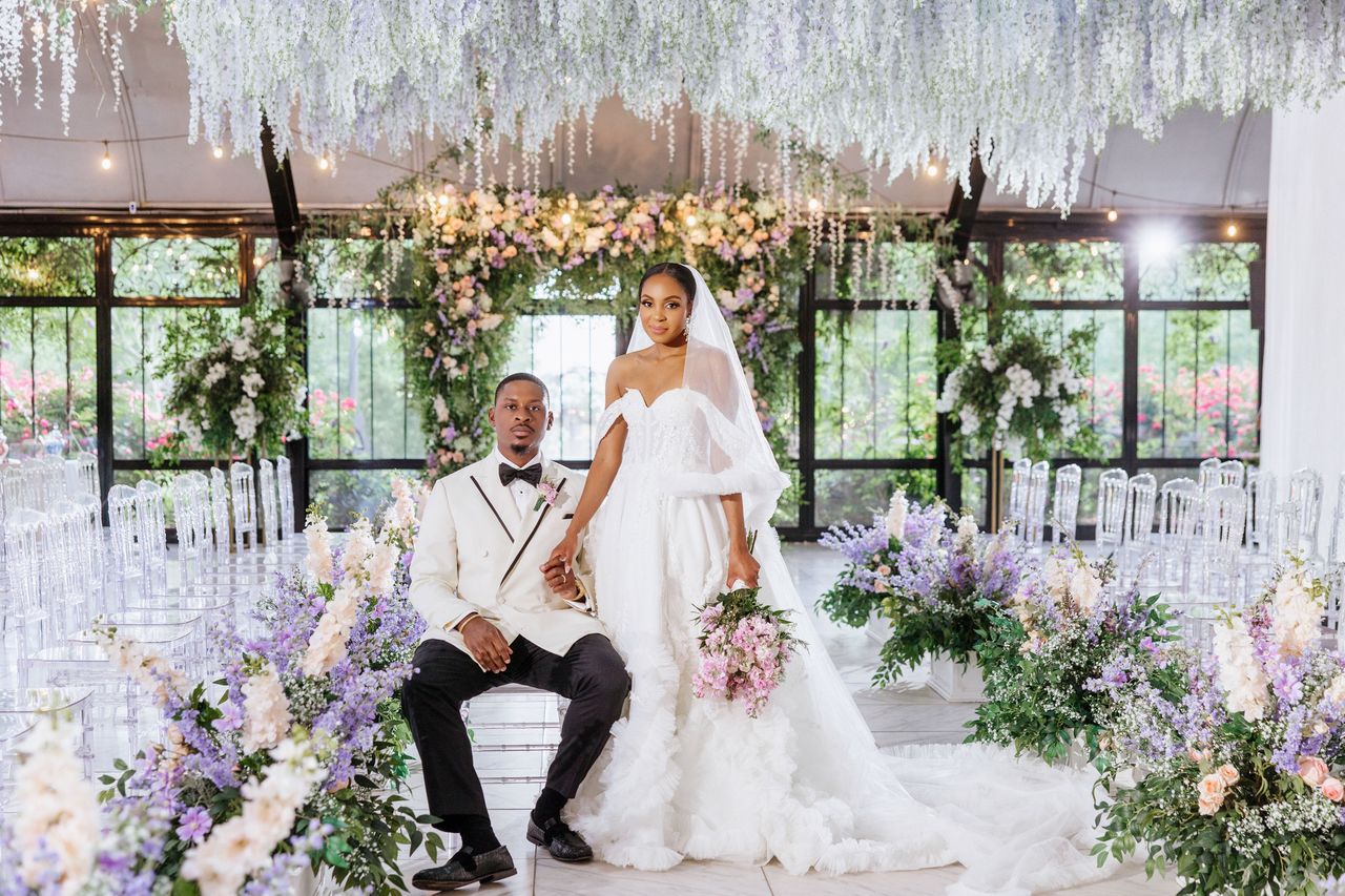 Ciara Charles Wedding Portrait